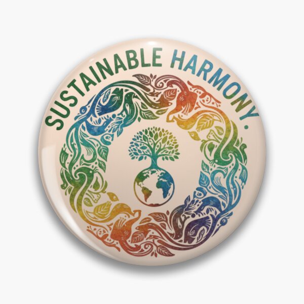 Item preview, Sustainable Harmony Earth and Nature Mandala designed and sold by PrintBreeze.