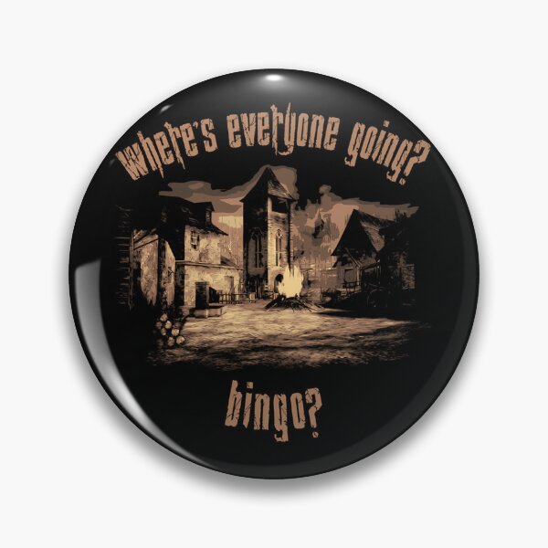 Item preview, Resident Evil 4 Leon Where'S Everyone Going Bingo designed and sold by GarmentDoortje.