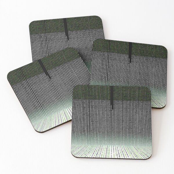 Item preview, Green Matrix. Symbols Pixels Digital, Repeated Patterns Textures  designed and sold by Digital-Davinci.