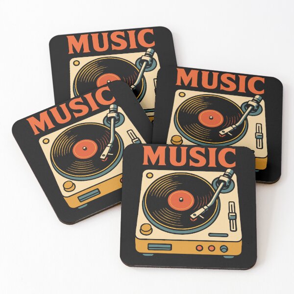 Item preview, Music Vinyl Record Player Retro Vibes 70s 80s designed and sold by LuminOrb.
