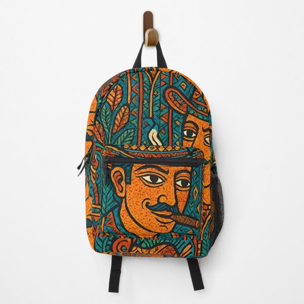 Item preview, The Cigar club folk art style designed and sold by REDCLASH2002.