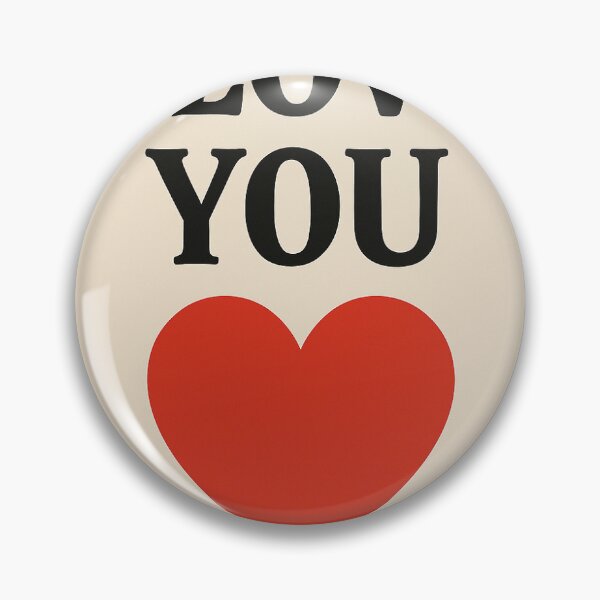 Item preview, I LOVE YOU – Classic Romantic Heart Design designed and sold by LoaiArt.