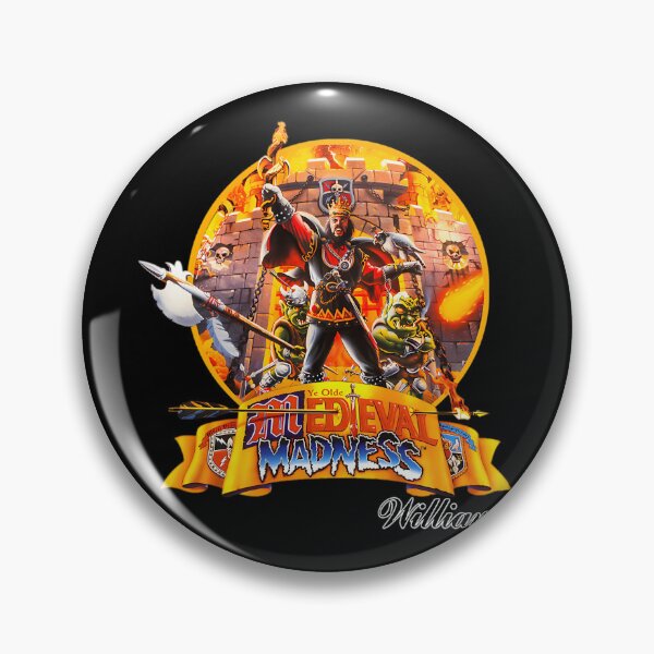 Item preview,  Medieval Madness Pinball designed and sold by GarmentDoortje.