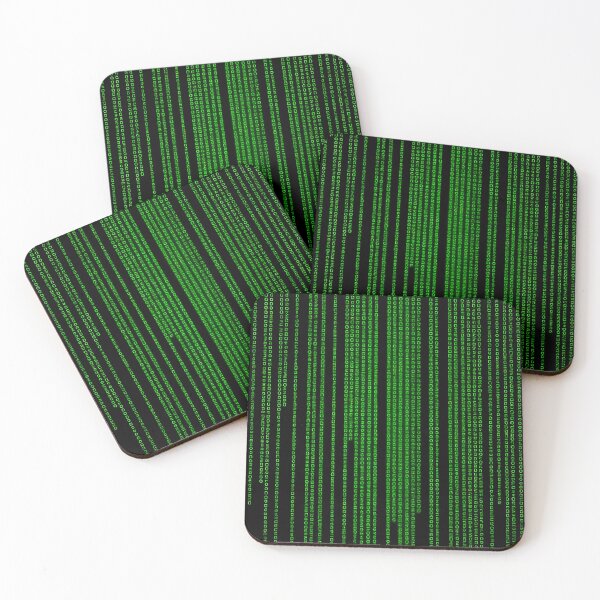 Item preview, Green Matrix. Symbols Pixels Digital, Repeated Patterns Textures  designed and sold by Digital-Davinci.