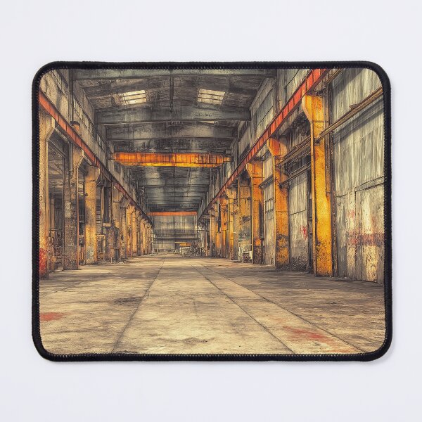 Item preview, Abandoned factory hall industrial vibe for an urbex fan. designed and sold by Piotrek0001.