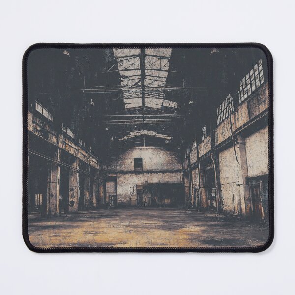 Item preview, Abandoned industrial warehouse grunge style photo for explorers. designed and sold by Piotrek0001.
