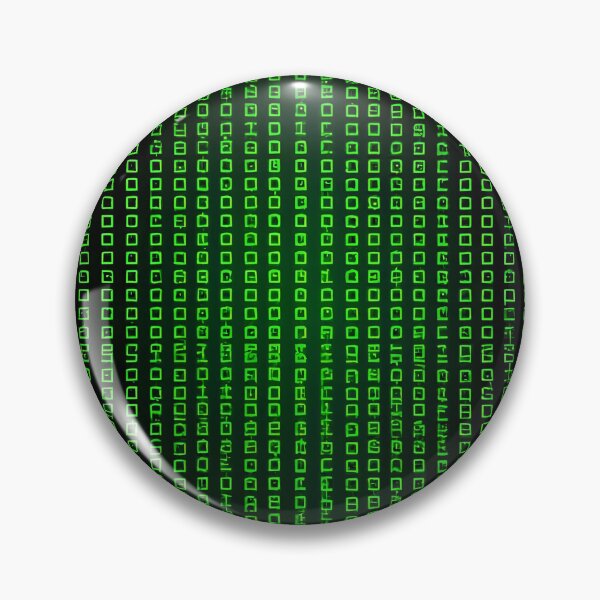 Item preview, Green Matrix. Symbols Pixels Digital, Repeated Patterns Textures  designed and sold by Digital-Davinci.