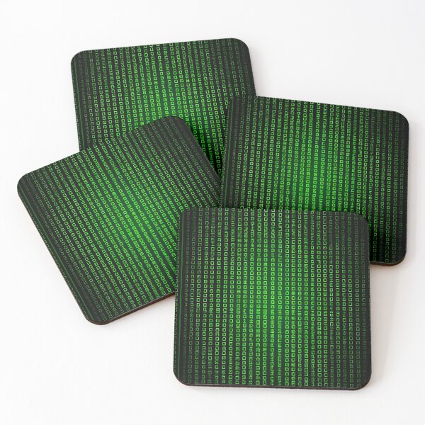 Item preview, Green Matrix. Symbols Pixels Digital, Repeated Patterns Textures  designed and sold by Digital-Davinci.