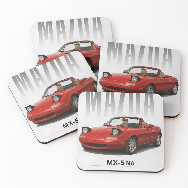Item preview, Mazda MX-5 NA Poster – Classic Roadster Icon designed and sold by OctanArt.