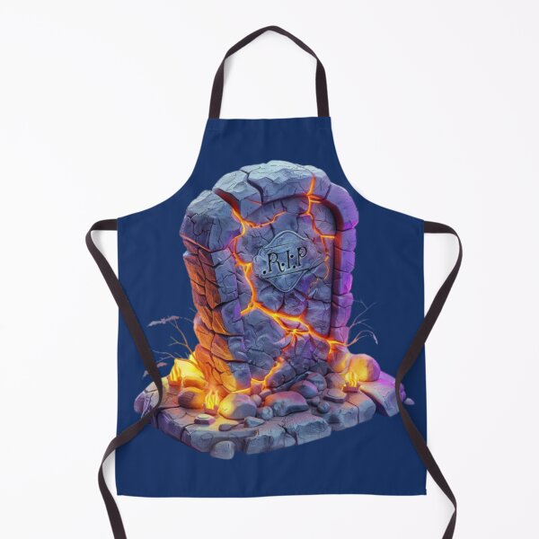 Item preview, Glowing Haunted Tombstone – Spooky Halloween Grave Art designed and sold by AlexLineArt.