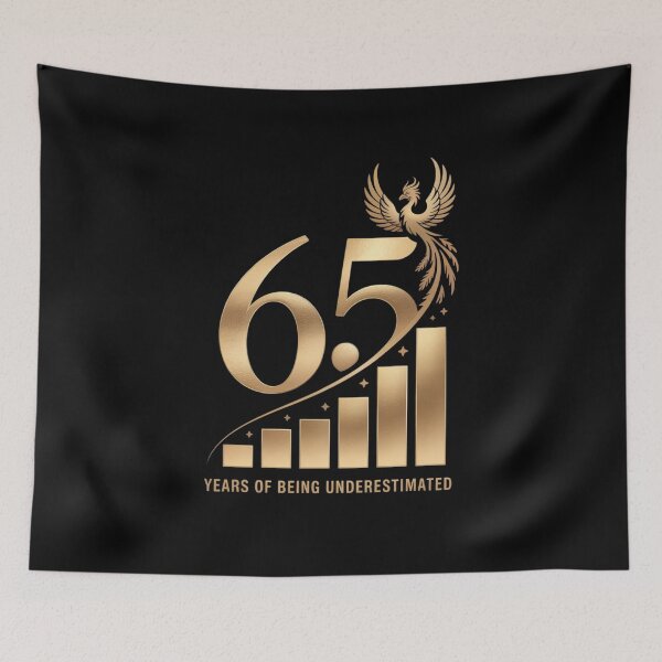 Item preview, 65th Birthday Gift Underestimated for Years designed and sold by tabdejinti.