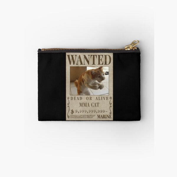 Item preview, MMA Cat Wanted Poster – Angry Fighting Kitty Meme Knockout Design designed and sold by LOL Studio.