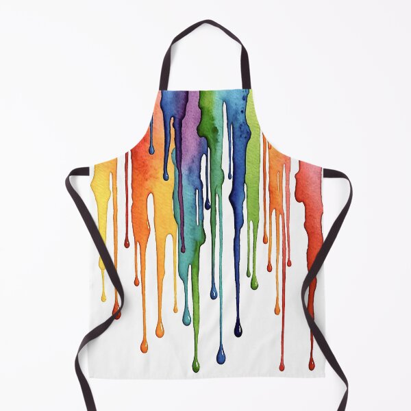 Item preview, Rainbow Paint Drips designed and sold by ViaARTfactory.