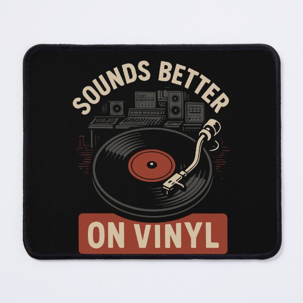 Item preview, Sounds Better On Vinyl Retro Record Music Lovers designed and sold by LuminOrb.