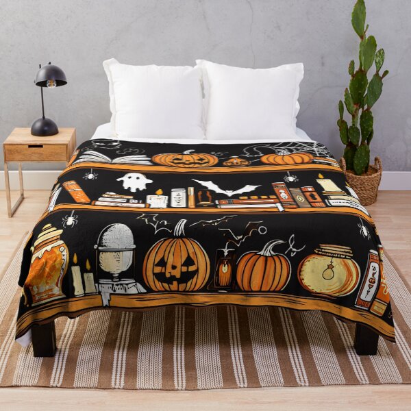 Item preview, Cozy Halloween Bookshelf designed and sold by MefferR.
