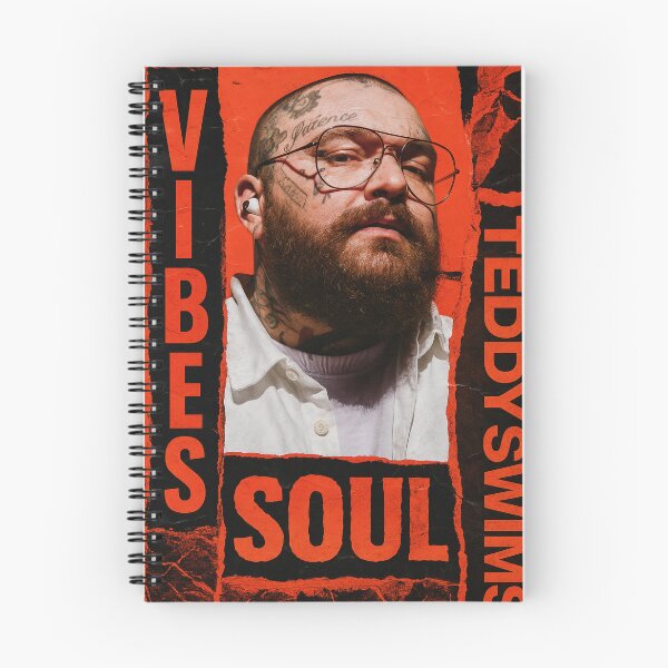 Item preview, Teddy Swims – Soulful Vibes Artistic Portrait designed and sold by DamianRoy88.