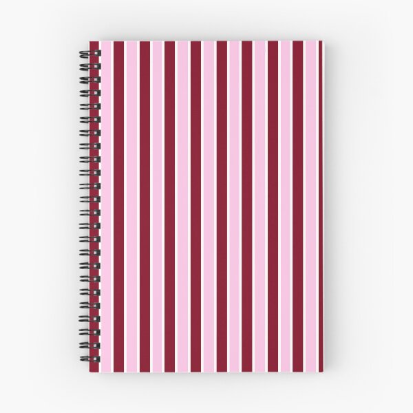 Item preview, Pink, Burgundy Red and Thin White Stripes Pinstripes designed and sold by OneThreeSix.