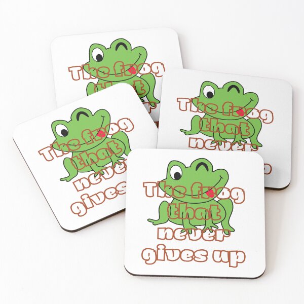 Item preview, The frog that never gives up    designed and sold by Zelenkistore.
