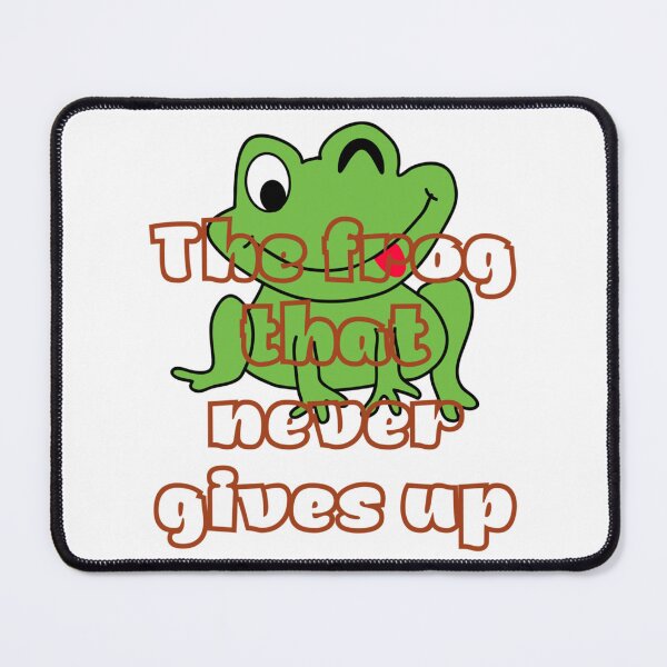 Item preview, The frog that never gives up    designed and sold by Zelenkistore.