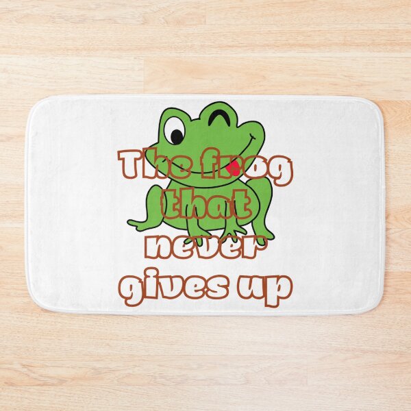 Item preview, The frog that never gives up    designed and sold by Zelenkistore.