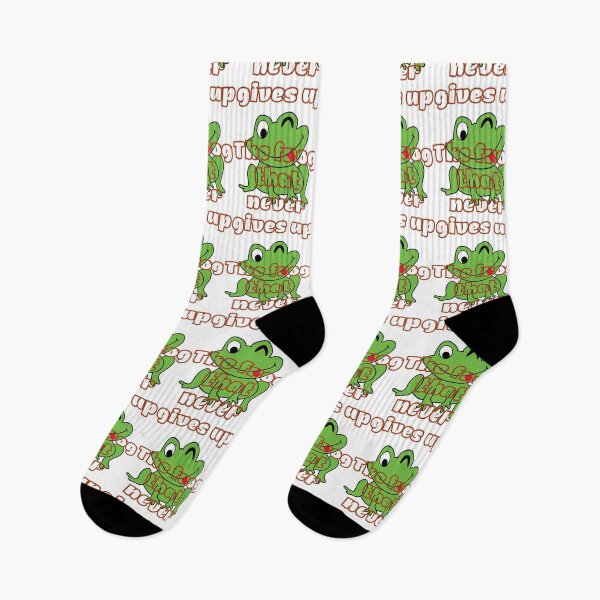 Item preview, The frog that never gives up    designed and sold by Zelenkistore.