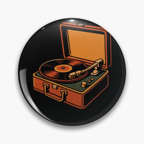 Item preview, Vintage Vinyl Record Player Retro Music designed and sold by LuminOrb.