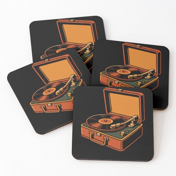Item preview, Vintage Vinyl Record Player Retro Music designed and sold by LuminOrb.