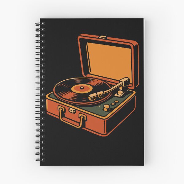 Item preview, Vintage Vinyl Record Player Retro Music designed and sold by LuminOrb.