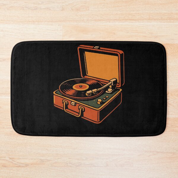Item preview, Vintage Vinyl Record Player Retro Music designed and sold by LuminOrb.