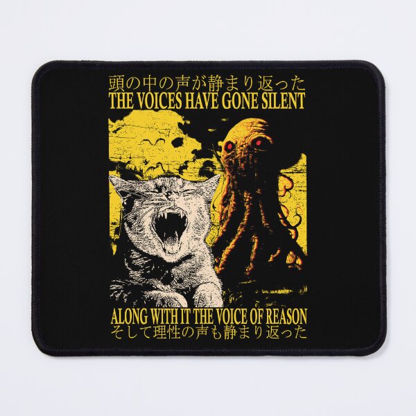 Item preview, The Voices Have Gone Silent Cat designed and sold by VintageMedatsu.