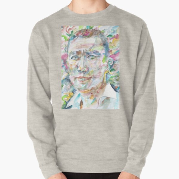 YUKIO MISHIMA - watercolor portrait.2 Pullover Sweatshirt
