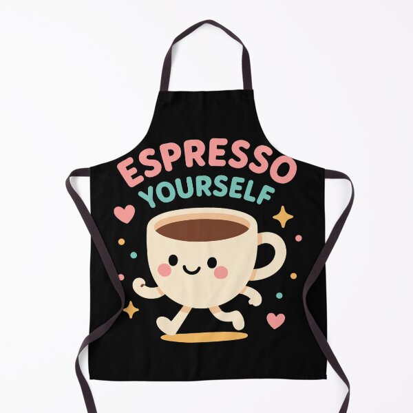Item preview, Espresso Yourself Cute Coffee Lover Design designed and sold by LuminOrb.