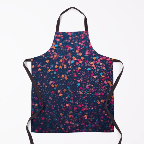 Item preview, Shooting-Star Confetti Scattered Five-Point Starlets with Dotted Trails designed and sold by Cultradesign.