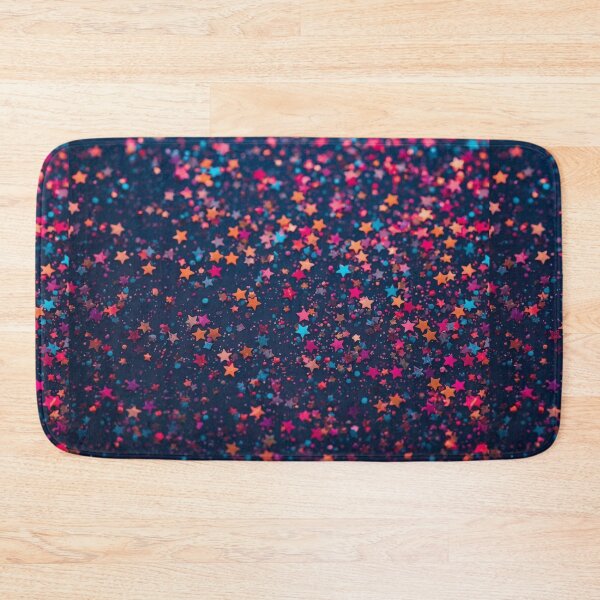 Item preview, Shooting-Star Confetti Scattered Five-Point Starlets with Dotted Trails designed and sold by Cultradesign.