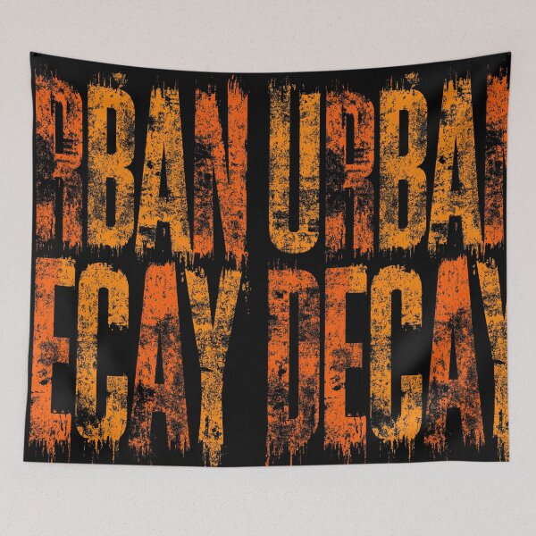 Item preview, Distressed grunge lettering the raw energy of urban decay. designed and sold by Piotrek0001.