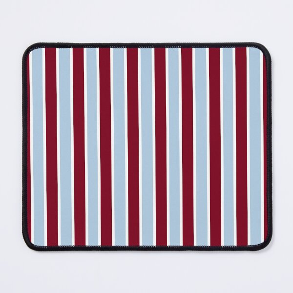 Item preview, Blue and Burgundy Red and Thin White Stripes Pinstripes designed and sold by OneThreeSix.