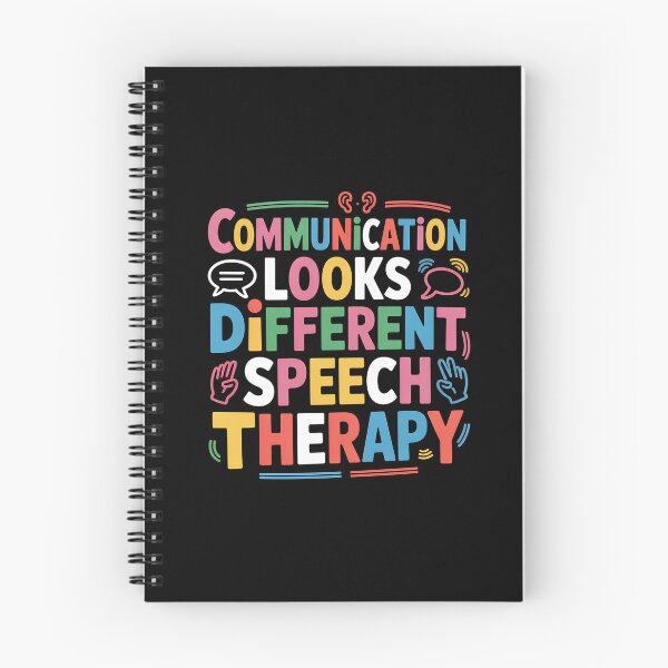 Item preview, Communication Looks Different Speech Therapy - This is the perfect gift for speech therapists, SLPs, teachers, autism advocates, parents, and anyone who supports inclusive communication. designed and sold by ZyziowskyArt.