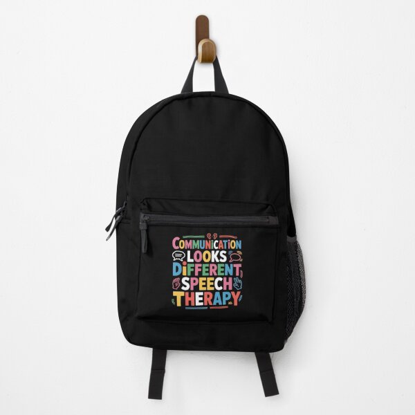 Item preview, Communication Looks Different Speech Therapy - This is the perfect gift for speech therapists, SLPs, teachers, autism advocates, parents, and anyone who supports inclusive communication. designed and sold by ZyziowskyArt.