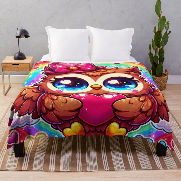Item preview, Cute Owl with Rainbow and Heart designed and sold by Jbl55.