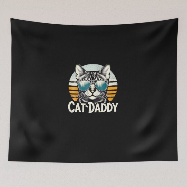 Item preview, Cat-Daddy-Funny-Cool-Bengal-Cat-Father'S-Day-Retro-Cat-Dad designed and sold by koncanoml.