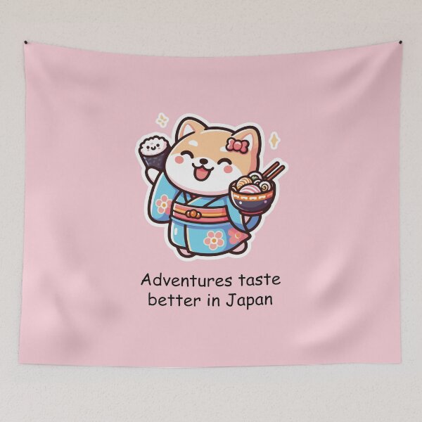 Item preview, Shiba Inu Japan Travel designed and sold by PetsClan.