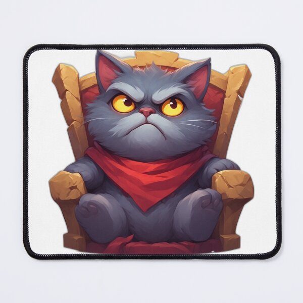 Item preview, Commanding Cat – I Rule. You Serve designed and sold by ZOOLIC.