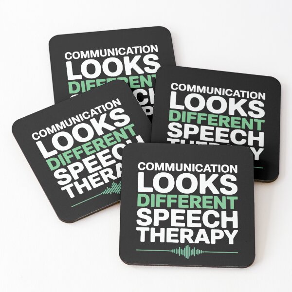 Item preview, Communication Looks Different Speech Therapy - This is the perfect gift for speech therapists, SLPs, teachers, autism advocates, parents, and anyone who supports inclusive communication. designed and sold by ZyziowskyArt.