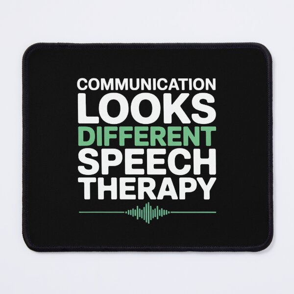 Item preview, Communication Looks Different Speech Therapy - This is the perfect gift for speech therapists, SLPs, teachers, autism advocates, parents, and anyone who supports inclusive communication. designed and sold by ZyziowskyArt.
