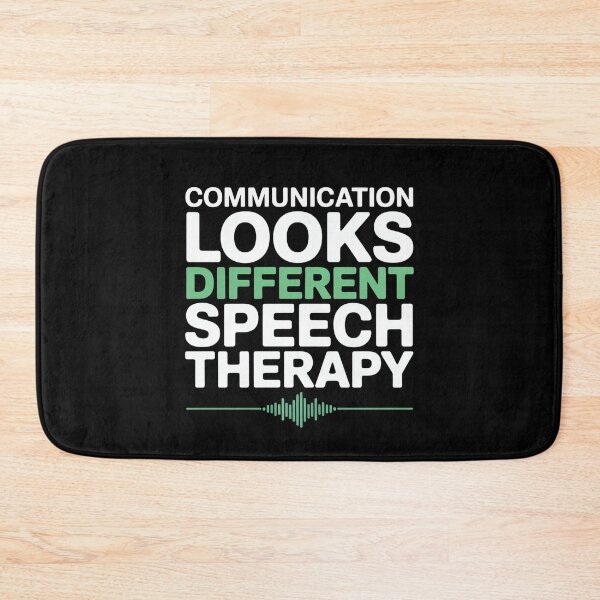 Item preview, Communication Looks Different Speech Therapy - This is the perfect gift for speech therapists, SLPs, teachers, autism advocates, parents, and anyone who supports inclusive communication. designed and sold by ZyziowskyArt.