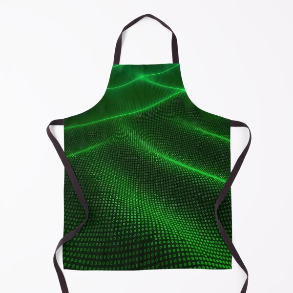Item preview, Waves, Sinusoidal, Green Matrix. Symbols Pixels Digital, Repeated Patterns Textures designed and sold by Digital-Davinci.