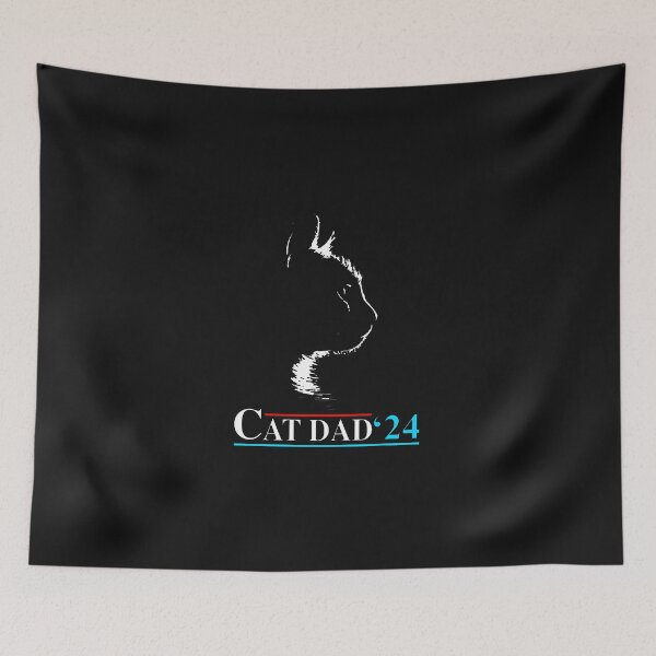 Item preview, Cat-Dad-For-Kamala-Harris-2024-Funny-Cat-Harris-President designed and sold by koncanoml.