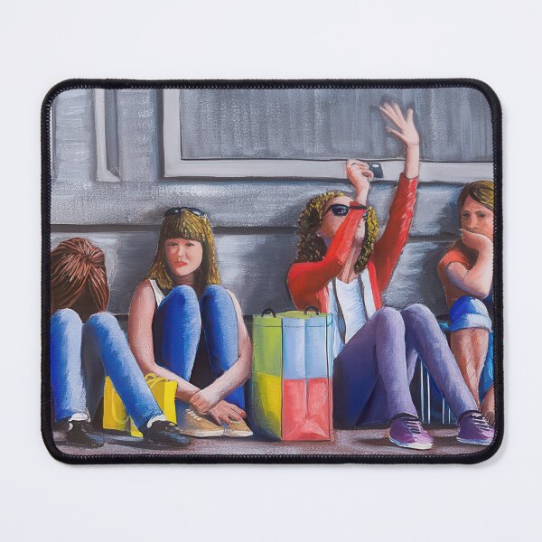 Item preview, Girls Waiting for a Ride designed and sold by ERRGWE.