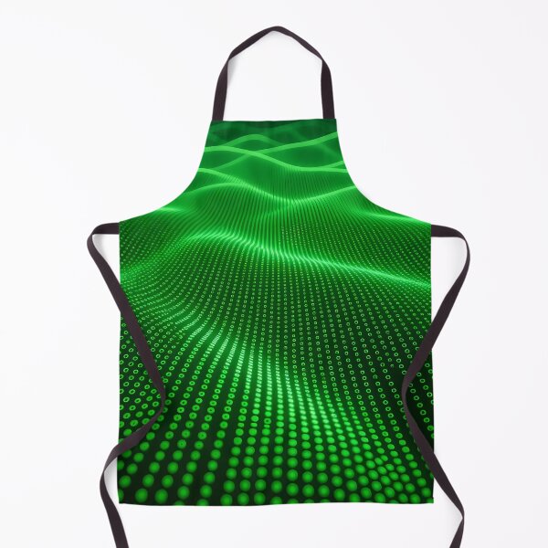 Item preview, Waves, Sinusoidal, Green Matrix. Symbols Pixels Digital, Repeated Patterns Textures designed and sold by Digital-Davinci.