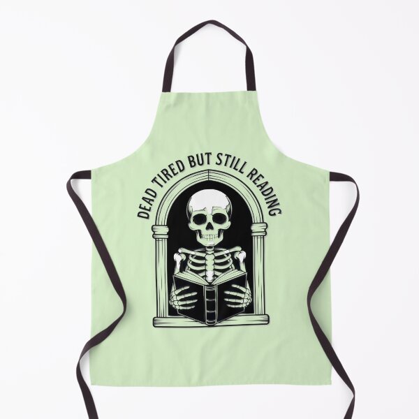 Item preview, Dead Tired Skeleton Reading Book designed and sold by Lindsey Jones.